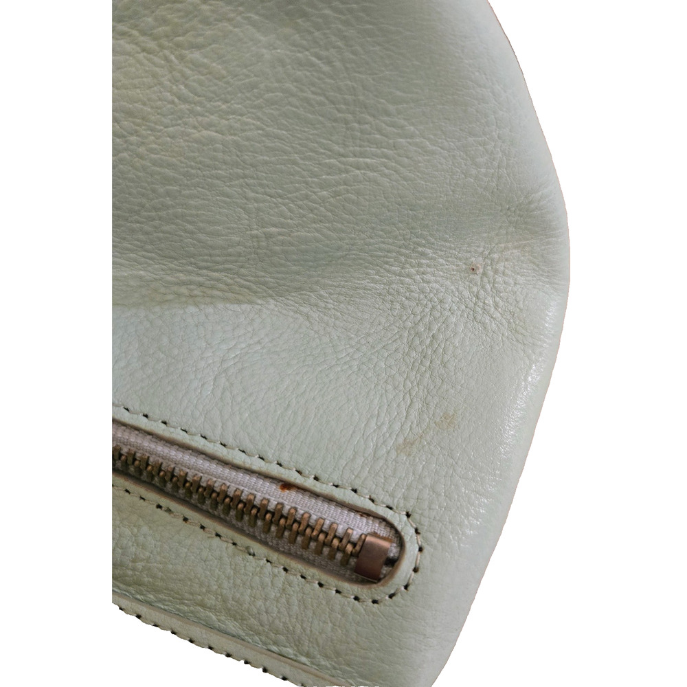 Latico green turquoise Clutch purse with brooch vintage look - Picture 12 of 13